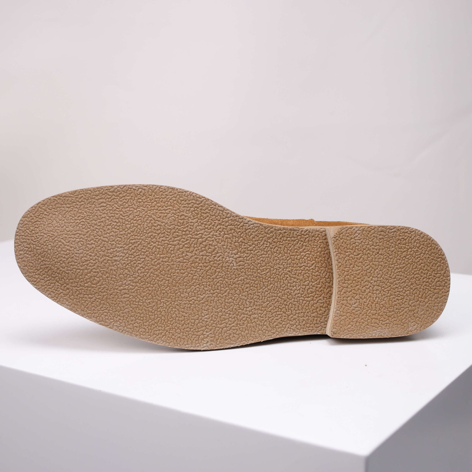 Men’s Tan Suede Chelsea Boots – Classic Slip-On Style - Image 7