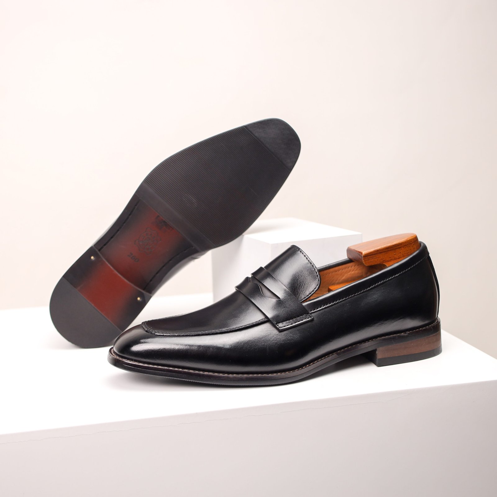 High-End Casual Leather Shoe - Image 43