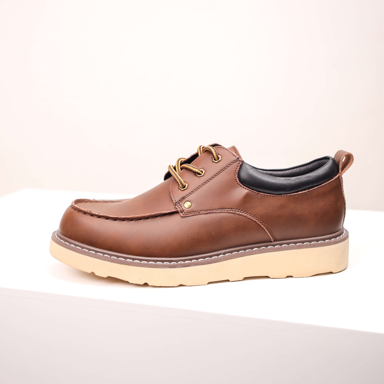 Outdoor Casual Workwear Leather Martin Low Cut Boots - Image 3