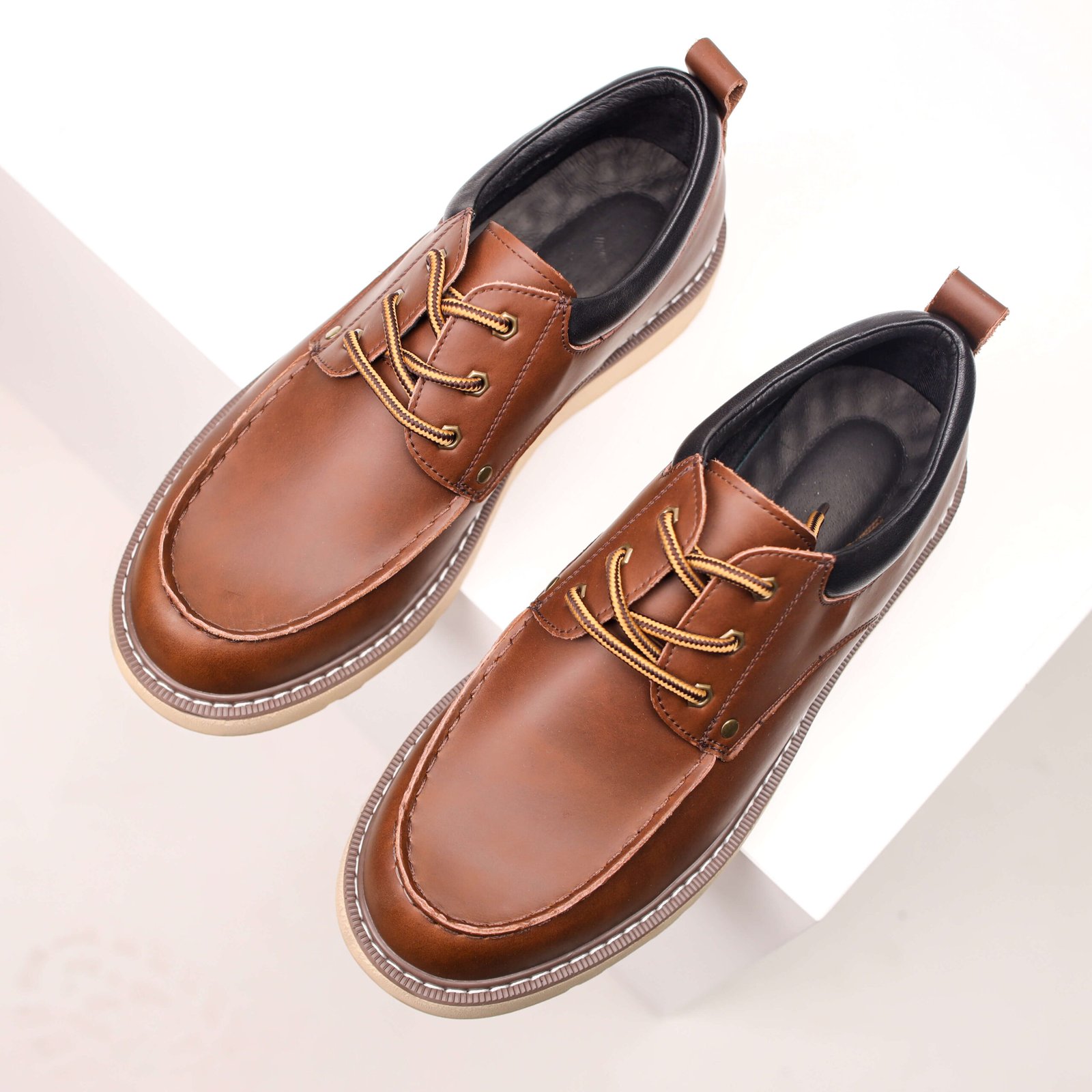 Outdoor Casual Workwear Leather Martin Low Cut Boots - Image 9