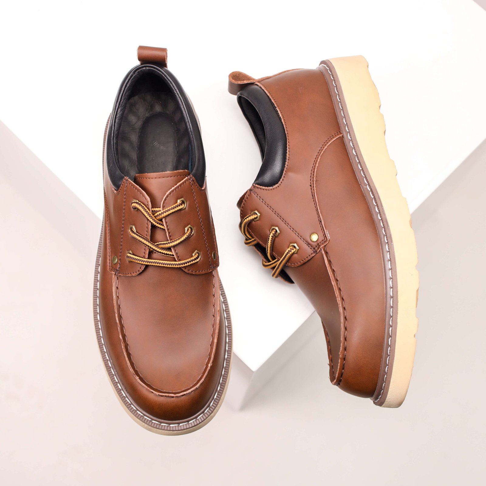 Outdoor Casual Workwear Leather Martin Low Cut Boots - Image 10