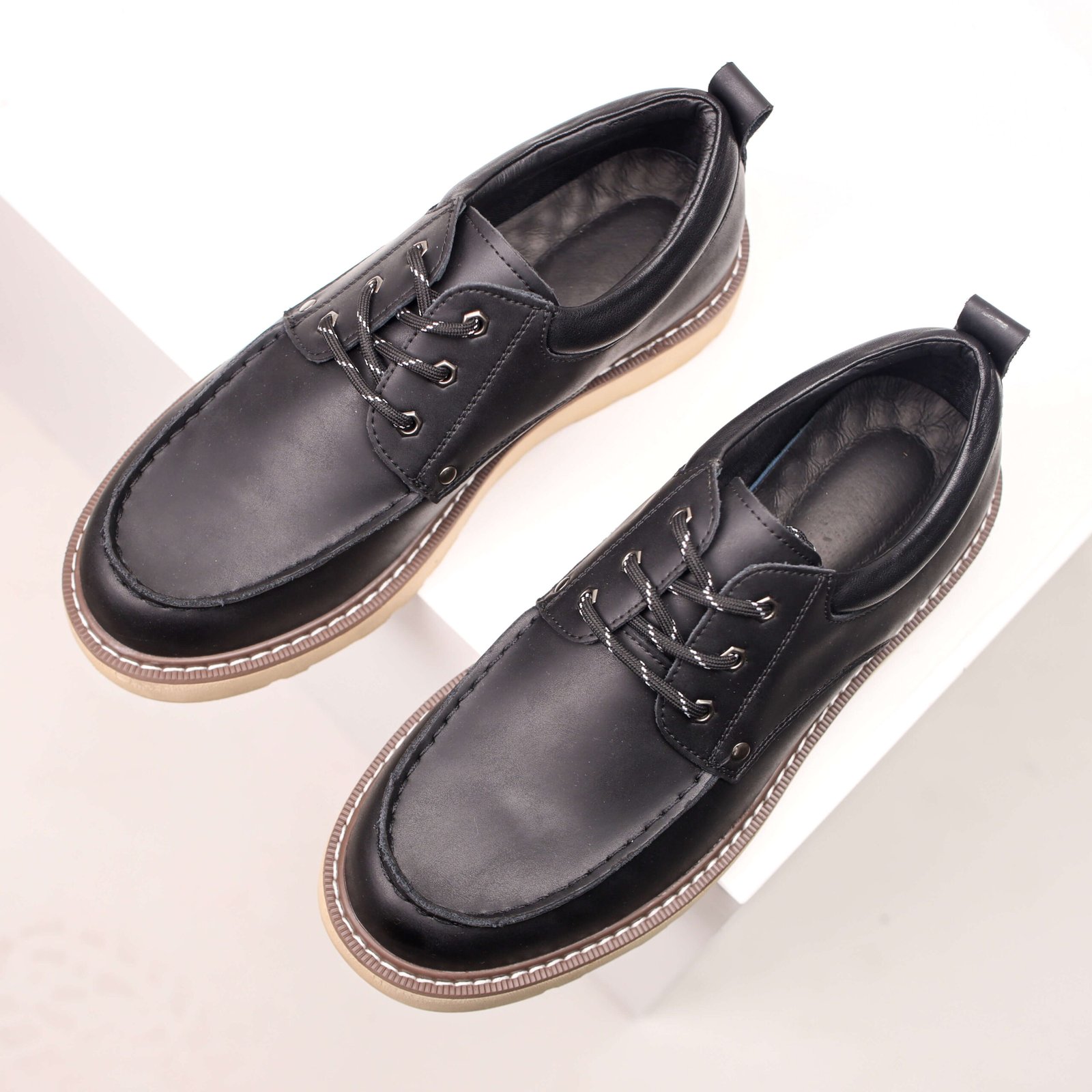 Outdoor Casual Workwear Leather Martin Low Cut Boots - Image 11