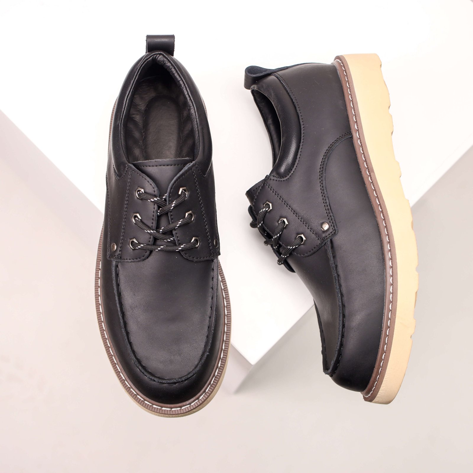 Outdoor Casual Workwear Leather Martin Low Cut Boots - Image 12