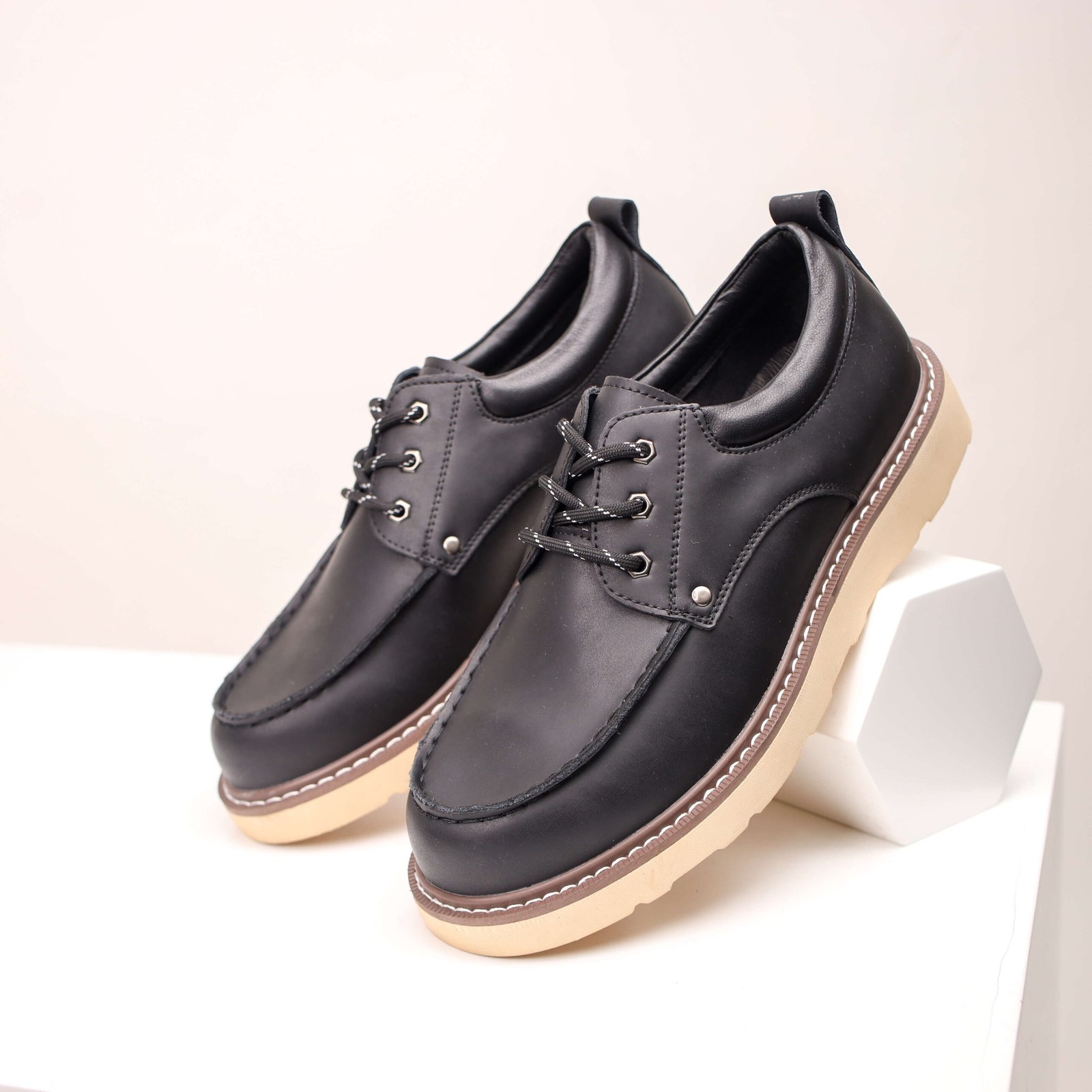 Outdoor Casual Workwear Leather Martin Low Cut Boots - Image 13