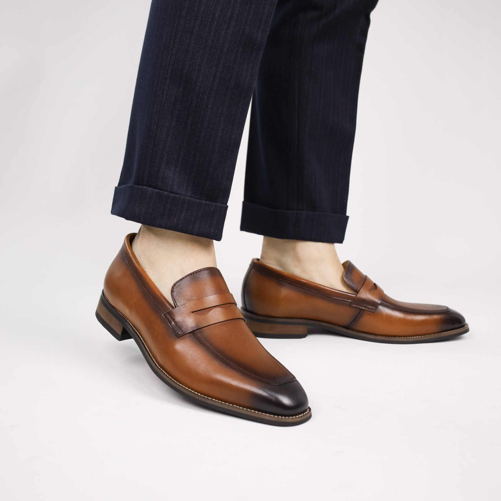High-End Casual Leather Shoe - Image 35