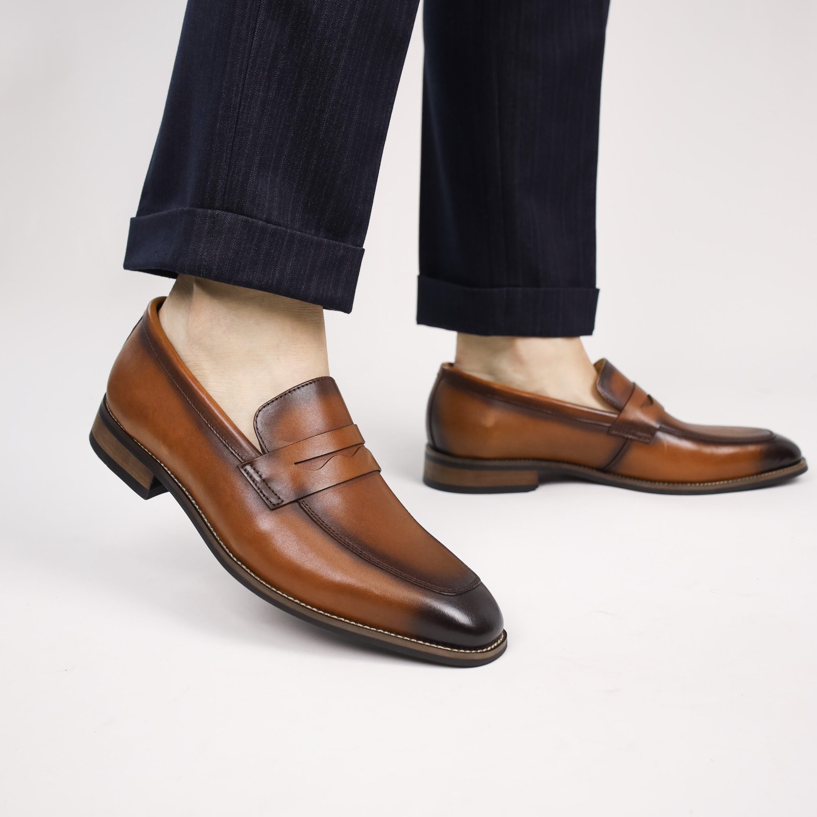 High-End Casual Leather Shoe - Image 36