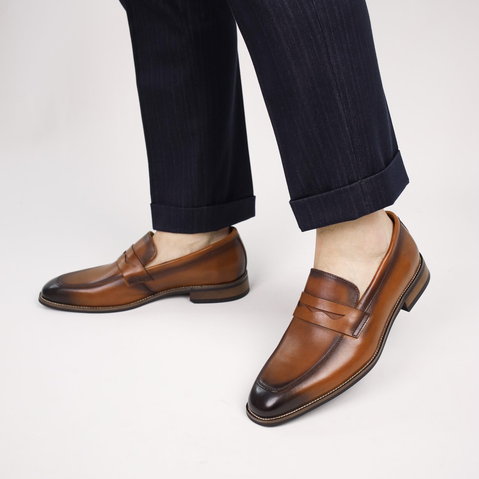 High-End Casual Leather Shoe - Image 37