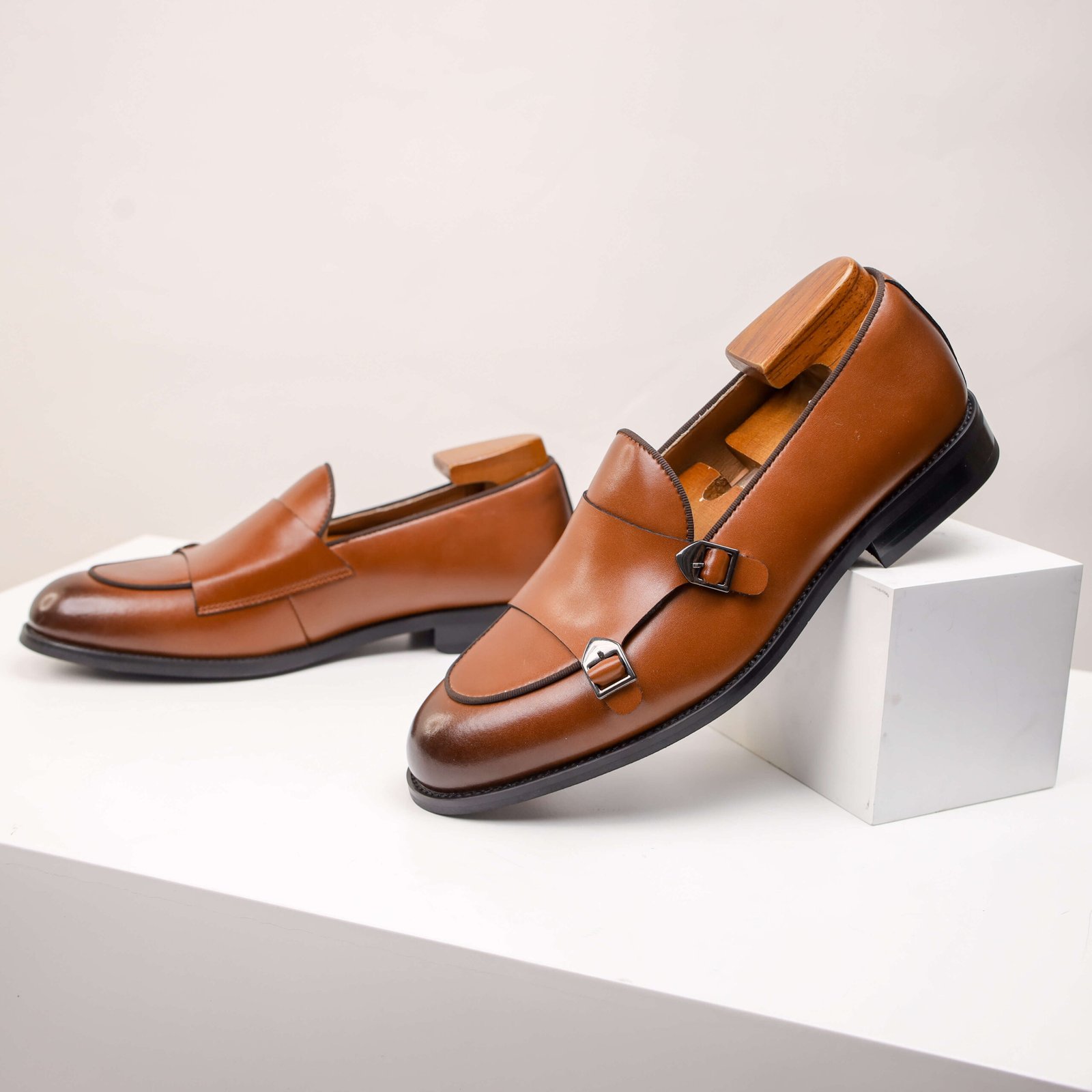 Double Monk Strap Loafers - Image 5