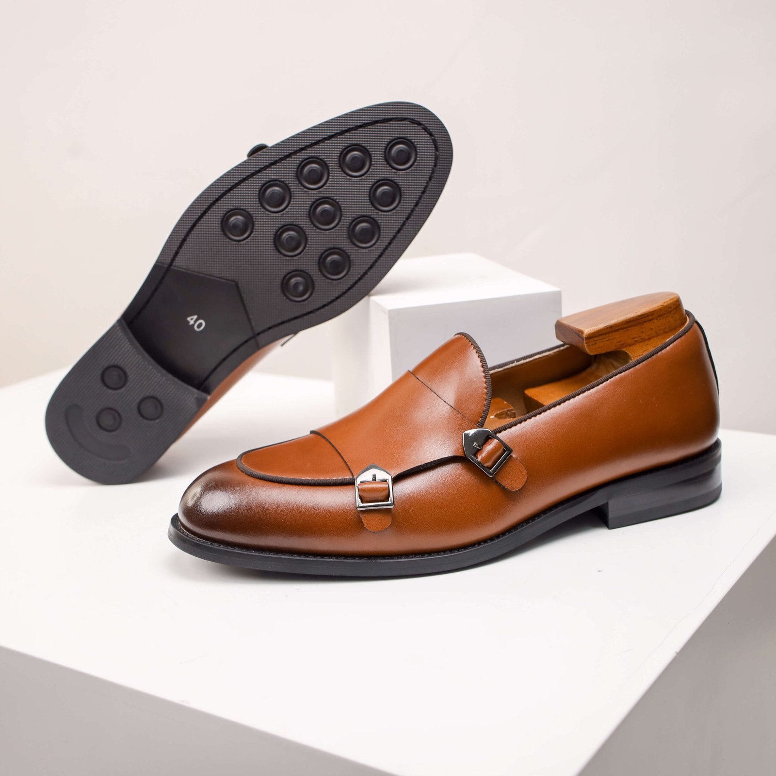 Double Monk Strap Loafers - Image 6