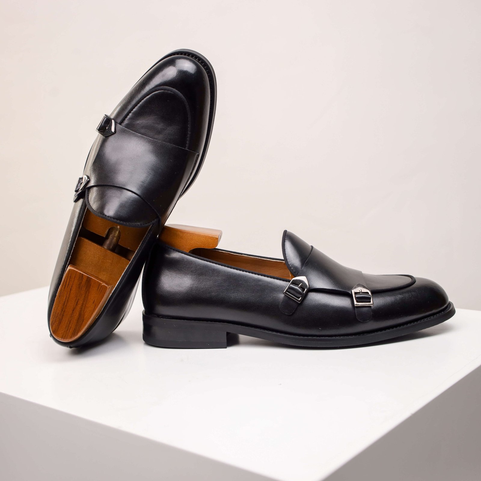 Double Monk Strap Loafers - Image 10