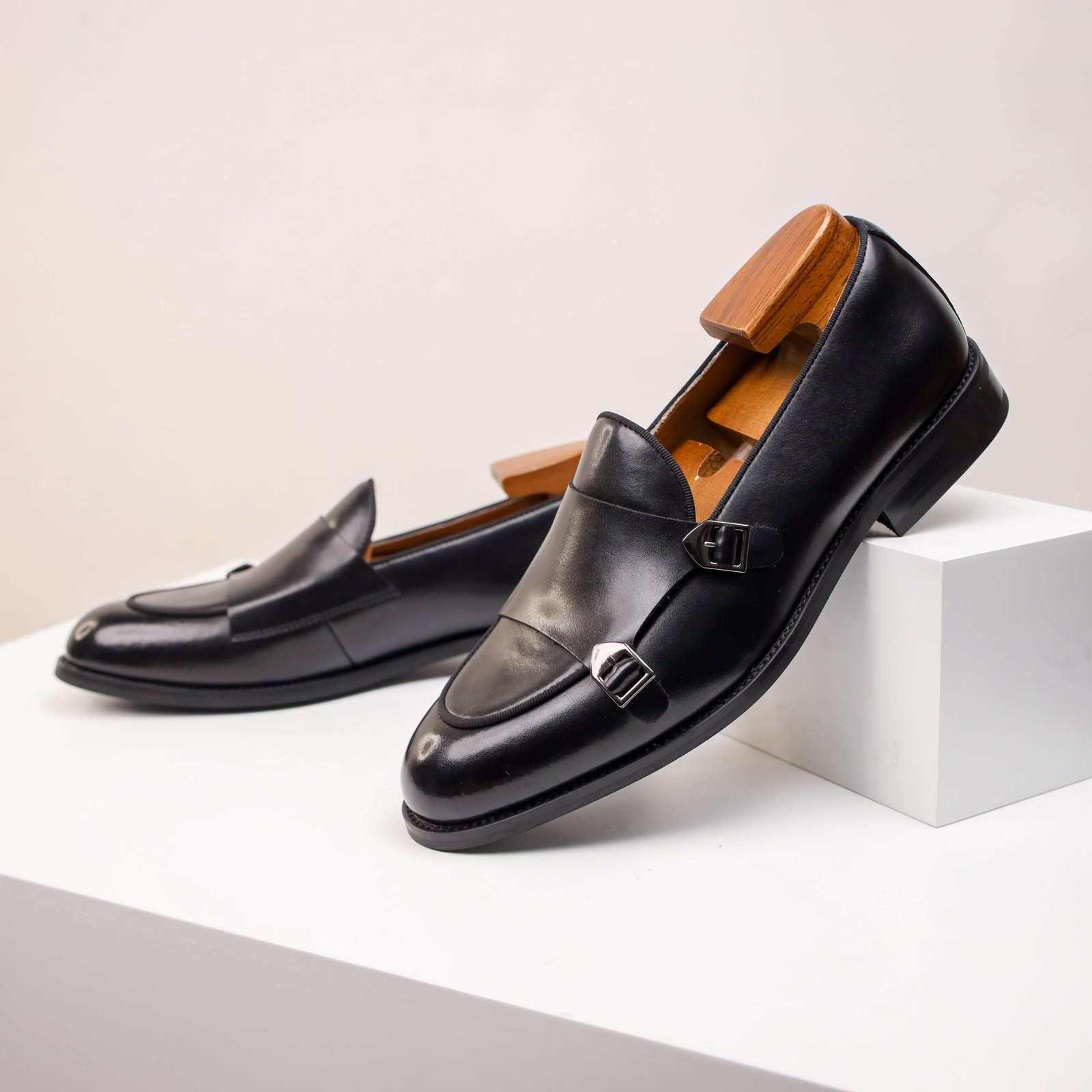 Double Monk Strap Loafers - Image 16