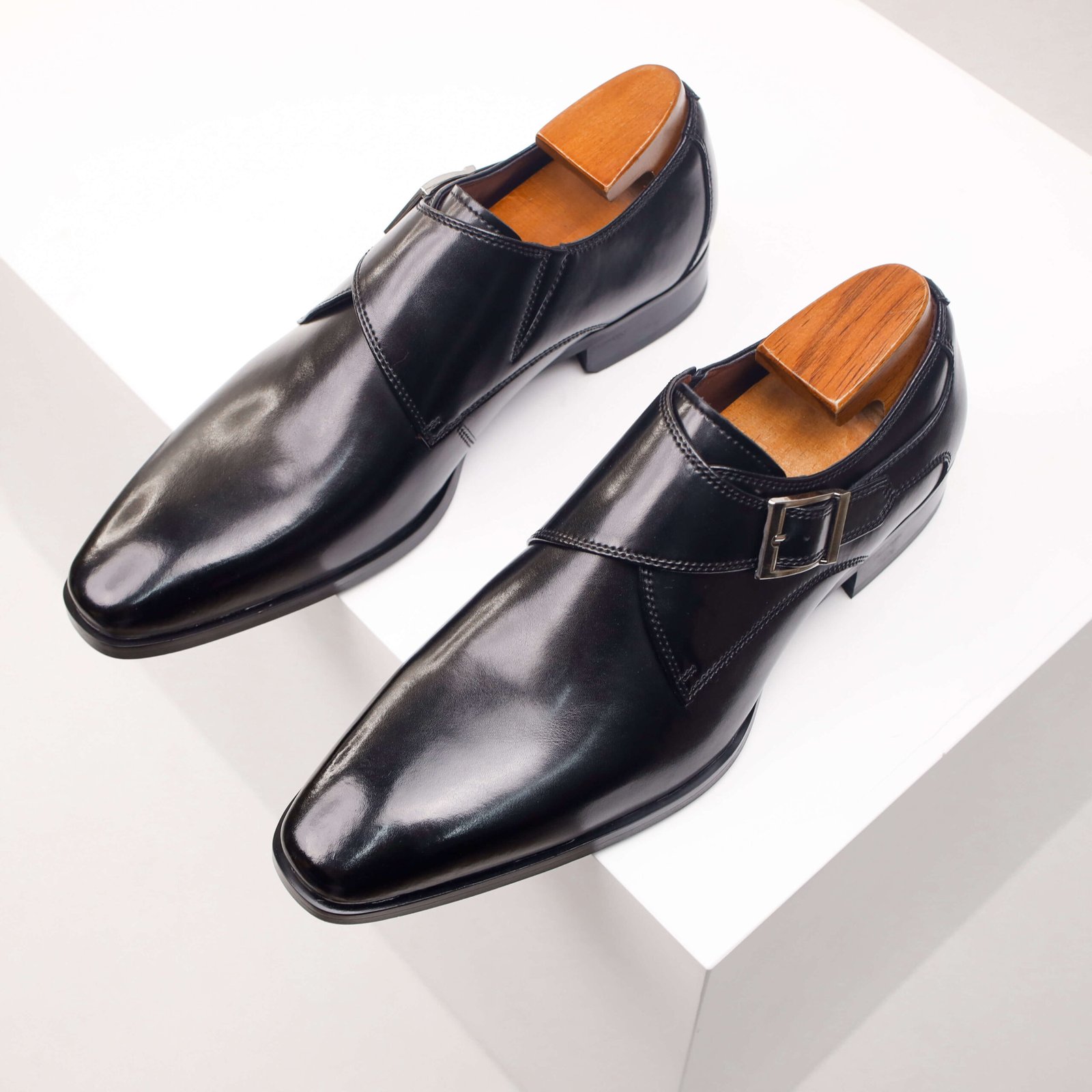 Side Buckle Dress Shoes - Image 14
