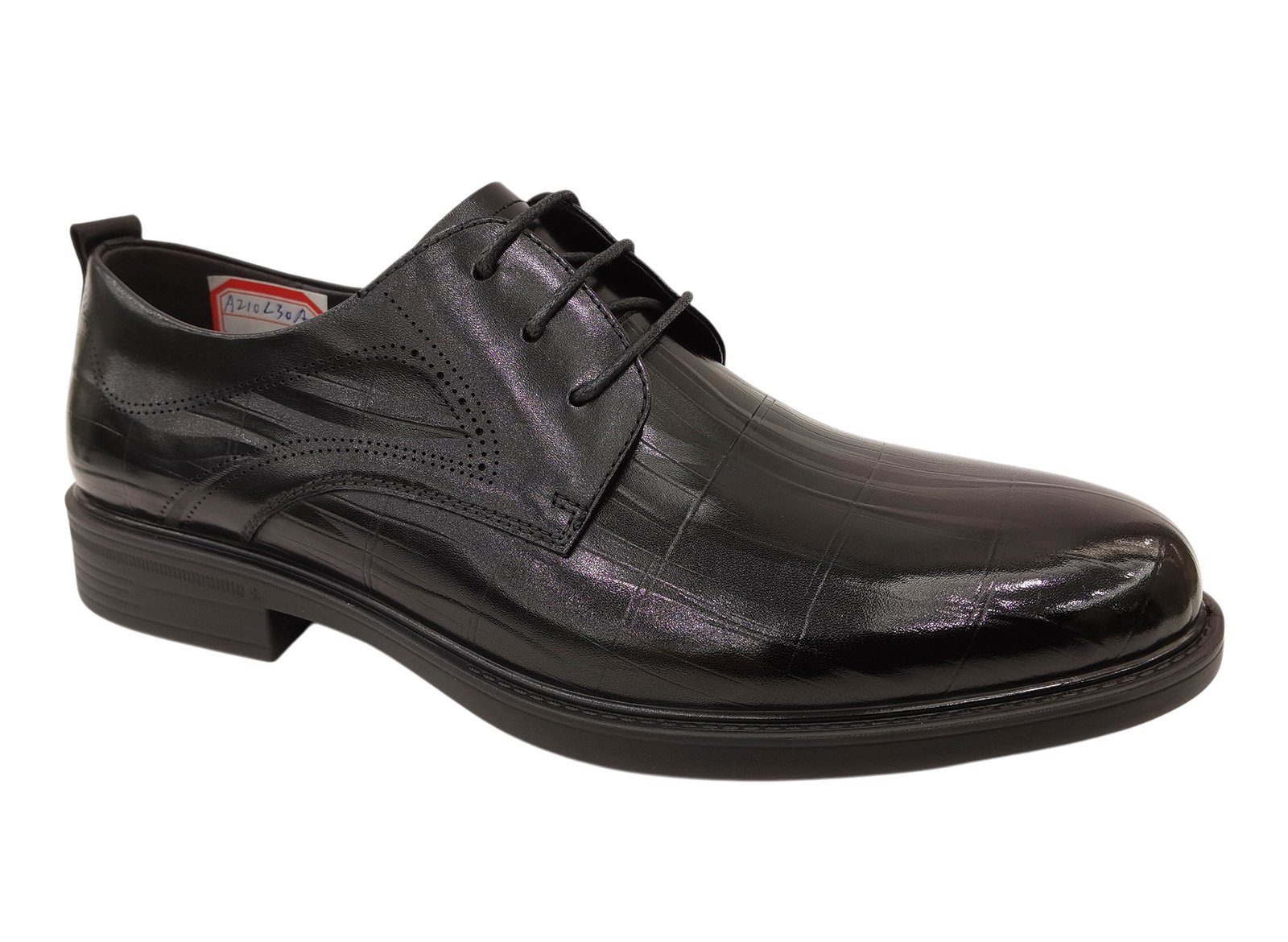 Thick Rubber Sole Business Leather Shoes - Image 7