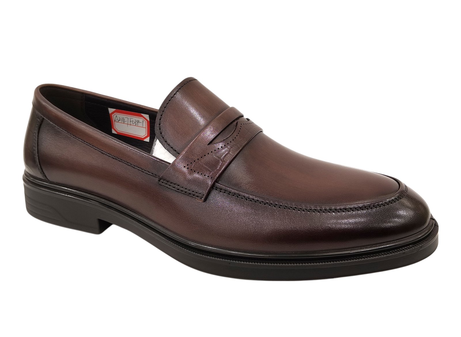 Casual Men's Leather Loafers - Image 9