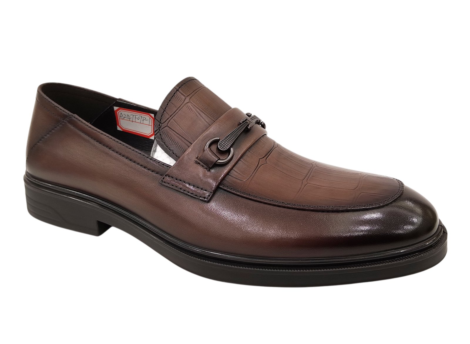 Casual Men's Leather Loafers - Image 11