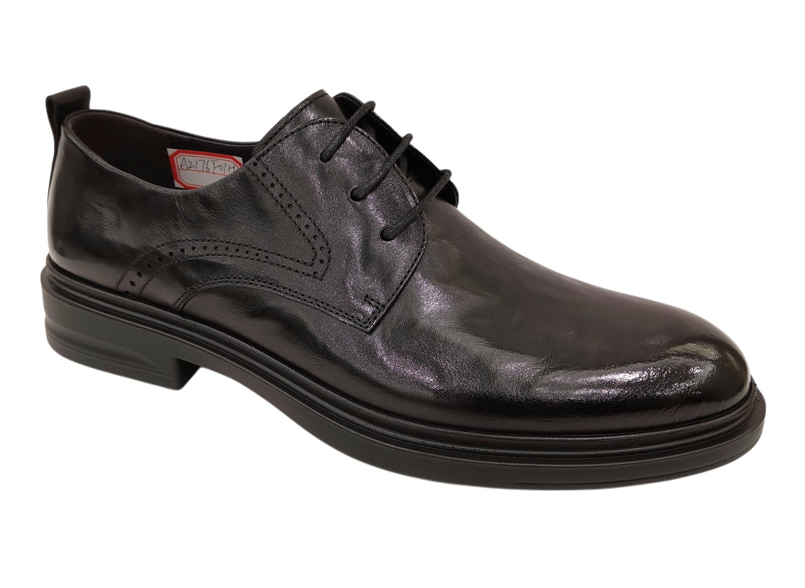 Thick Rubber Sole Business Leather Shoes - Image 16
