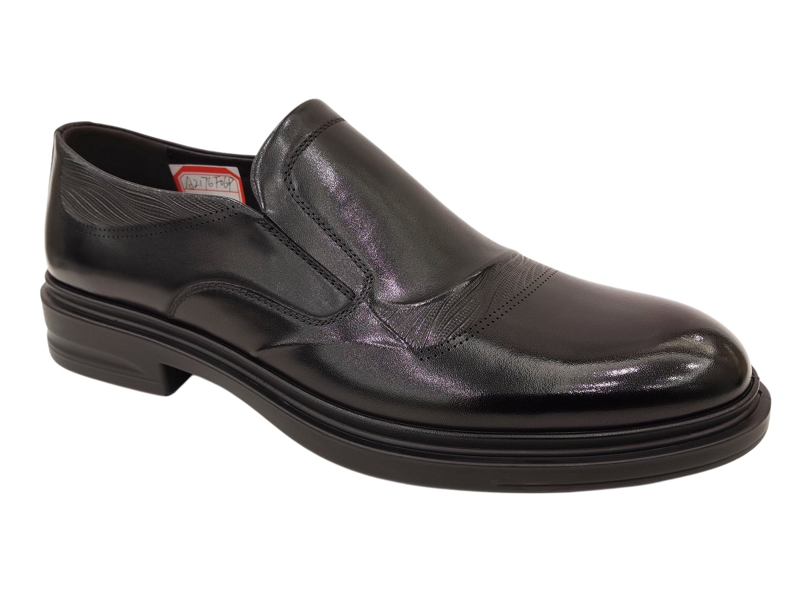 Thick Rubber Sole Business Leather Shoes - Image 17